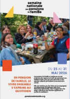 6e semaine nationale des pensions de famille : 25-31 mai 2026