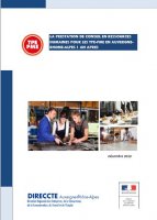 Les entreprises accompagnées en RH en Auvergne-Rhône-Alpes - 2018