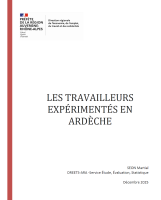LES TRAVAILLEURS EXPÉRIMENTÉS EN ARDÈCHE