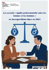 Accords « égalité professionnelle entre les femmes et les hommes » en Auvergne-Rhône-Alpes en 2023 