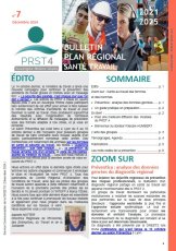 Bulletins d'information du Plan Régional Santé au Travail (PRST) 4 Auvergne-Rhône-Alpes