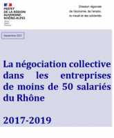 La négociation collective dans les entreprises de moins de 50 salariés du Rhône 2017-2019