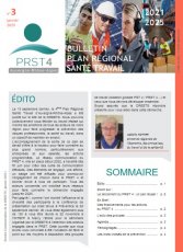 Bulletins d'information du Plan Régional Santé au Travail (PRST) 4 Auvergne-Rhône-Alpes