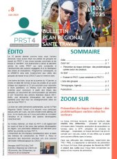 Bulletins d'information du Plan Régional Santé au Travail (PRST) 4 Auvergne-Rhône-Alpes