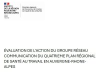 Evaluation de l'action d'un groupe de travail, le Groupe Réseau Communication du PRST 4.