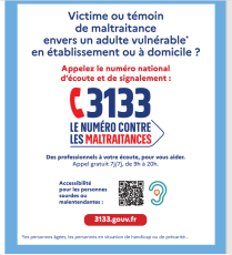 3133 : nouvelle plateforme de signalement des maltraitances
