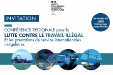 Conférence régionale : Lutte contre le travail illégal et les prestations de service internationales irrégulières