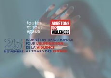 25 novembre 2025 : Journée internationale pour l'élimination de la violence à l'égard des femmes 