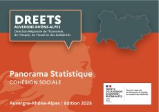 Panorama statistique cohésion sociale Auvergne-Rhône-Alpes 2025