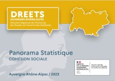 Panorama statistique cohésion sociale Auvergne-Rhône-Alpes 2023